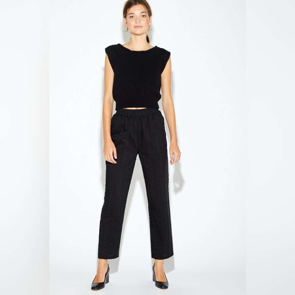 Callahan Black Straight Leg Women's Pants